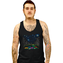 Load image into Gallery viewer, Daily_Deal_Shirts Tank Top, Unisex / Small / Black Starry City Night
