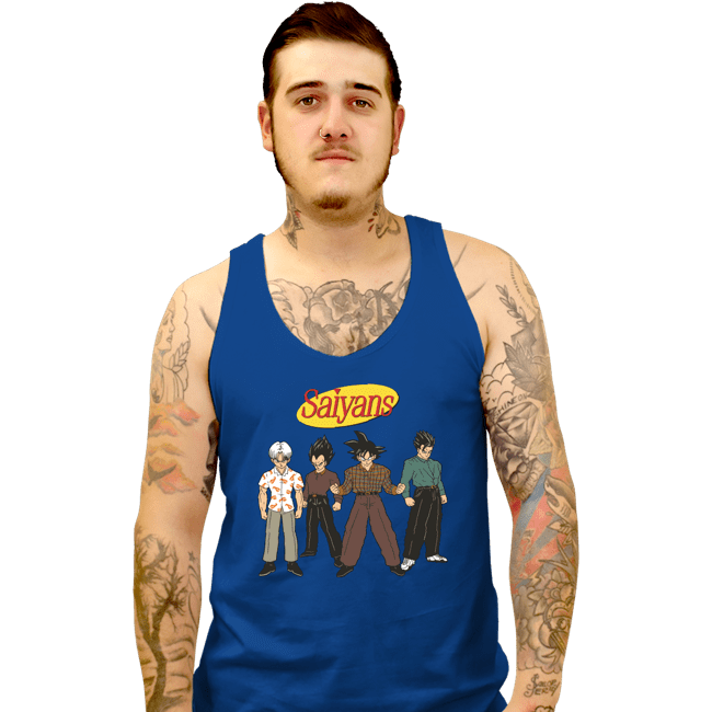 Secret_Shirts Tank Top, Unisex / Small / Royal Blue Saiyanfeld