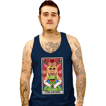 Load image into Gallery viewer, Daily_Deal_Shirts Tank Top, Unisex / Small / Navy The Lovers.
