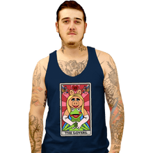 Load image into Gallery viewer, Daily_Deal_Shirts Tank Top, Unisex / Small / Navy The Lovers.

