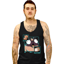Load image into Gallery viewer, Shirts Tank Top, Unisex / Small / Black Dog Pig Bread
