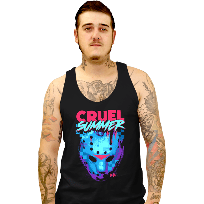 Secret_Shirts Tank Top, Unisex / Small / Black Cruel Summer 86