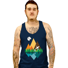 Load image into Gallery viewer, Secret_Shirts Tank Top, Unisex / Small / Navy The Forest View
