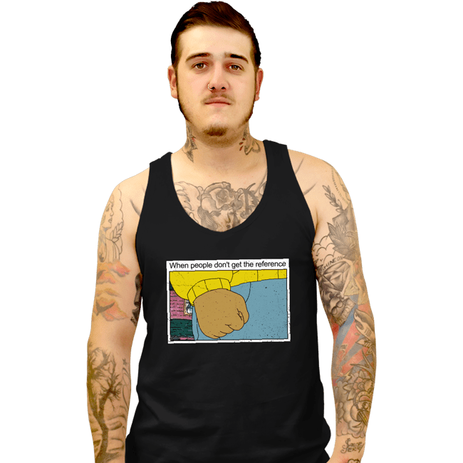 Secret_Shirts Tank Top, Unisex / Small / Black Arthur's Fist