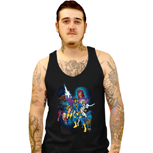 Secret_Shirts Tank Top, Unisex / Small / Black Mutant Wars