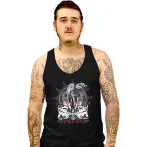 Shirts Tank Top, Unisex / Small / Black Snow Storm