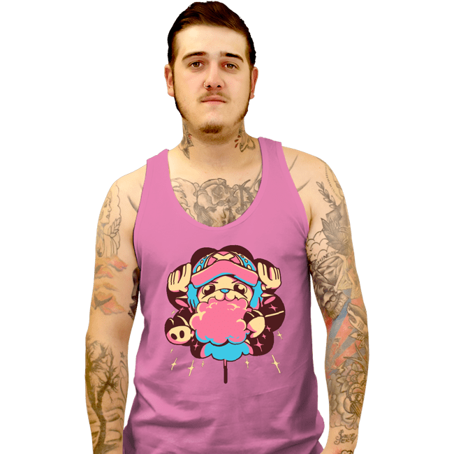 Shirts Tank Top, Unisex / Small / Pink Cotton Candy Lover