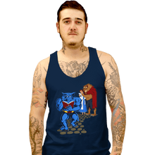 Load image into Gallery viewer, Shirts Tank Top, Unisex / Small / Navy Torn Between Beasts
