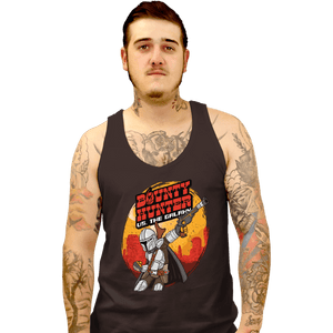 Secret_Shirts Tank Top, Unisex / Small / Black Bounty Hunter VS The Galaxy