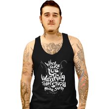 Load image into Gallery viewer, Secret_Shirts Tank Top, Unisex / Small / Black That Man Suit
