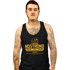 Secret_Shirts Tank Top, Unisex / Small / Black Nostromo
