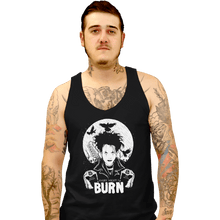 Load image into Gallery viewer, Shirts Tank Top, Unisex / Small / Black Burn

