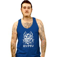 Load image into Gallery viewer, Shirts Tank Top, Unisex / Small / Royal Blue Blue Bomber Oni
