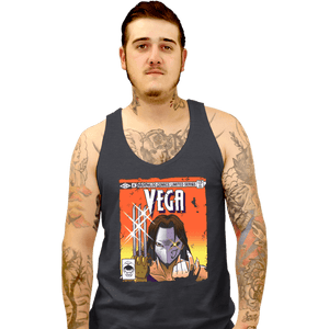 Shirts Tank Top, Unisex / Small / Dark Heather Shadaloo Comics