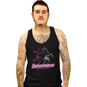 Daily_Deal_Shirts Tank Top, Unisex / Small / Black Barbenheimer