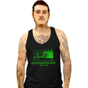 Secret_Shirts Tank Top, Unisex / Small / Black Nightmare Trail