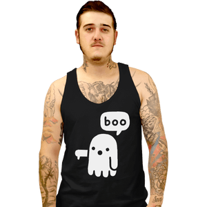 Shirts Tank Top, Unisex / Small / Black Ghost Of Disapproval
