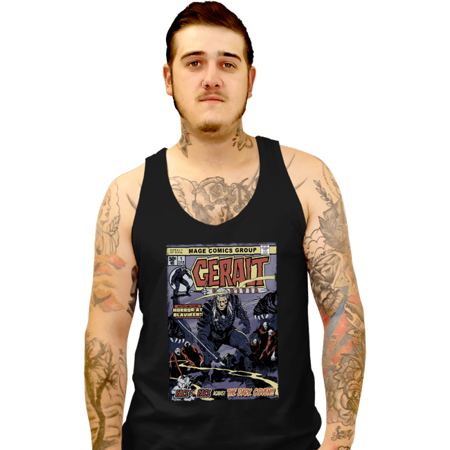 Secret_Shirts Tank Top, Unisex / Small / Black Mage Comics