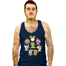 Load image into Gallery viewer, Secret_Shirts Tank Top, Unisex / Small / Navy Digi-Cute!
