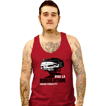 Load image into Gallery viewer, Shirts Tank Top, Unisex / Small / Red Viva La Robolution
