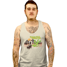 Load image into Gallery viewer, Daily_Deal_Shirts Tank Top, Unisex / Small / White Lonely Skunk
