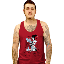 Load image into Gallery viewer, Secret_Shirts Tank Top, Unisex / Small / Red Making Pudding

