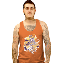 Load image into Gallery viewer, Shirts Tank Top, Unisex / Small / Orange Pumpkin Spice Witch
