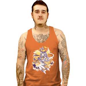 Shirts Tank Top, Unisex / Small / Orange Pumpkin Spice Witch