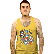 Load image into Gallery viewer, Secret_Shirts Tank Top, Unisex / Small / Gold Summer Moon
