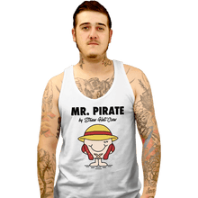 Load image into Gallery viewer, Shirts Tank Top, Unisex / Small / White The Little Mr Pirate
