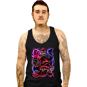 Daily_Deal_Shirts Tank Top, Unisex / Small / Black Bison Fighter