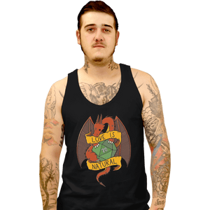 Shirts Tank Top, Unisex / Small / Black RPG Dragon