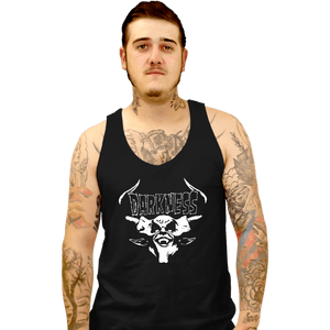 Daily_Deal_Shirts Tank Top, Unisex / Small / Black Darkness