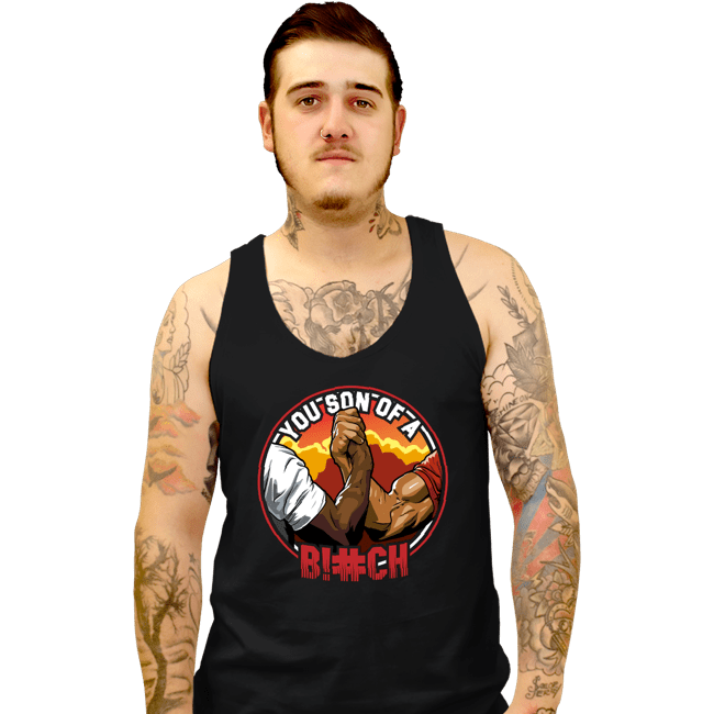 Daily_Deal_Shirts Tank Top, Unisex / Small / Black DILLON!