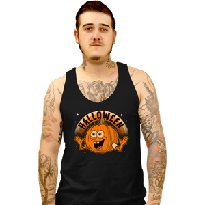 Daily_Deal_Shirts Tank Top, Unisex / Small / Black Halloween Bob