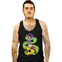 Load image into Gallery viewer, Daily_Deal_Shirts Tank Top, Unisex / Small / Black Sorceress Pinup
