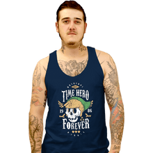 Load image into Gallery viewer, Shirts Tank Top, Unisex / Small / Navy Time Hero Forever
