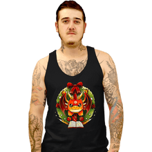 Load image into Gallery viewer, Secret_Shirts Tank Top, Unisex / Small / Black RPG Wreath
