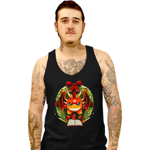 Secret_Shirts Tank Top, Unisex / Small / Black RPG Wreath