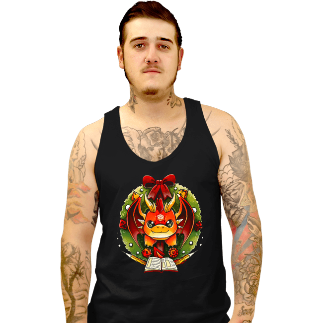 Secret_Shirts Tank Top, Unisex / Small / Black RPG Wreath