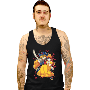 Daily_Deal_Shirts Tank Top, Unisex / Small / Black Princess Rescue