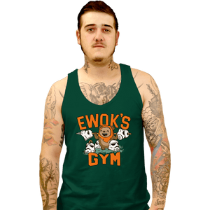 Daily_Deal_Shirts Tank Top, Unisex / Small / Black Ewok's Gym
