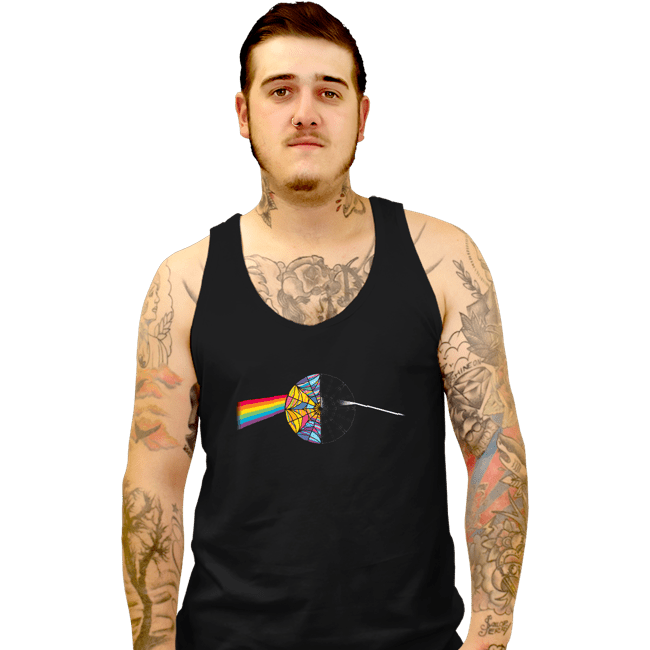 Daily_Deal_Shirts Tank Top, Unisex / Small / Black Dark Side Of The Room