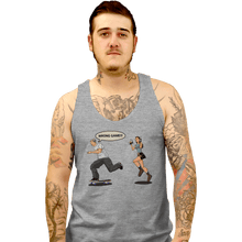 Load image into Gallery viewer, Last_Chance_Shirts Tank Top, Unisex / Small / Sports Grey Wrong Game

