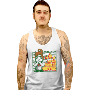 Shirts Tank Top, Unisex / Small / White Jupiter Street