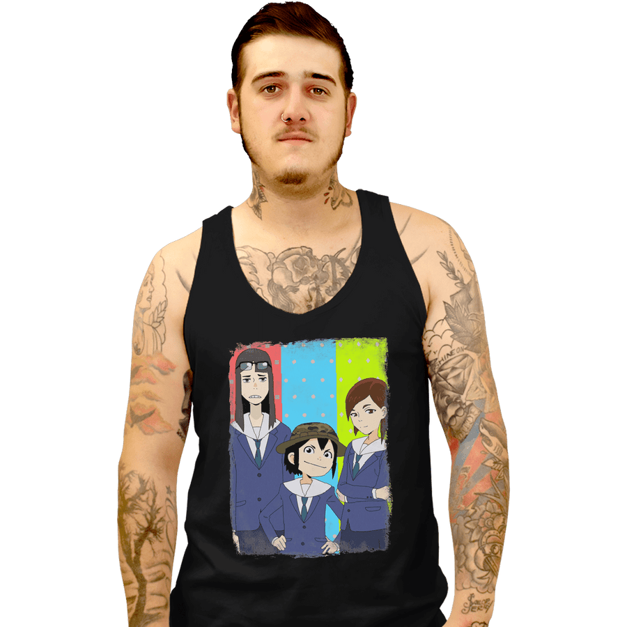 Shirts Tank Top, Unisex / Small / Black Eizouken