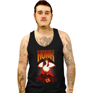 Shirts Tank Top, Unisex / Small / Black Honk