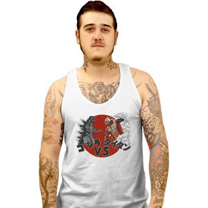Shirts Tank Top, Unisex / Small / White Battle Of Titans