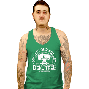 Daily_Deal_Shirts Tank Top, Unisex / Small / Sports Grey Protect Our Forest