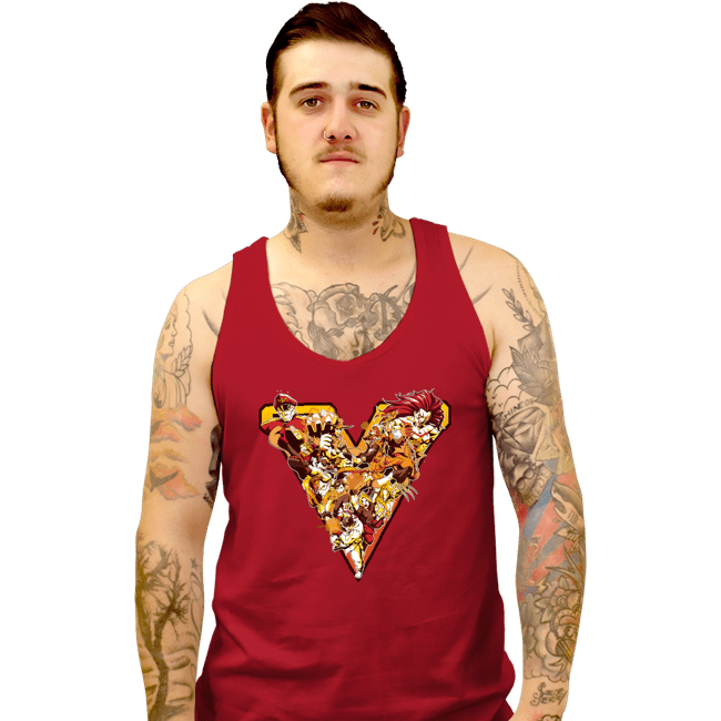 Shirts Tank Top, Unisex / Small / Red Rise Up